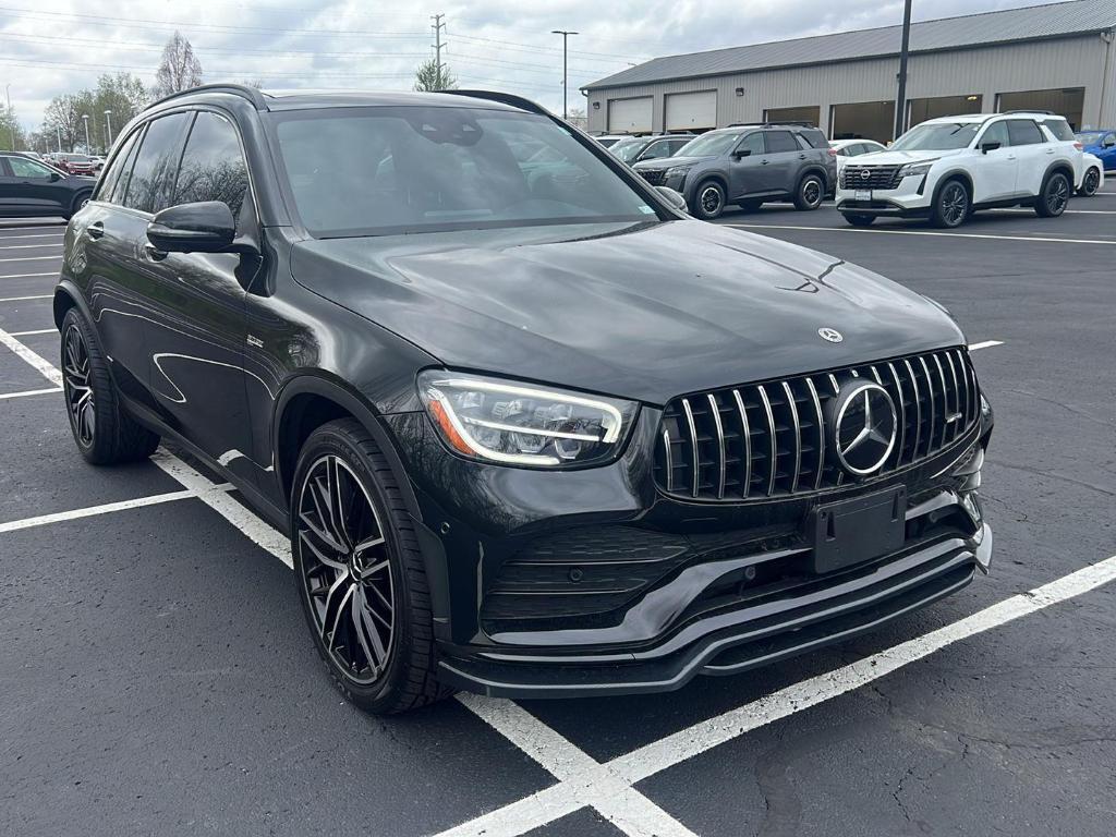 used 2022 Mercedes-Benz AMG GLC 43 car, priced at $39,400