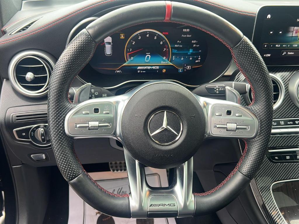 used 2022 Mercedes-Benz AMG GLC 43 car, priced at $39,400