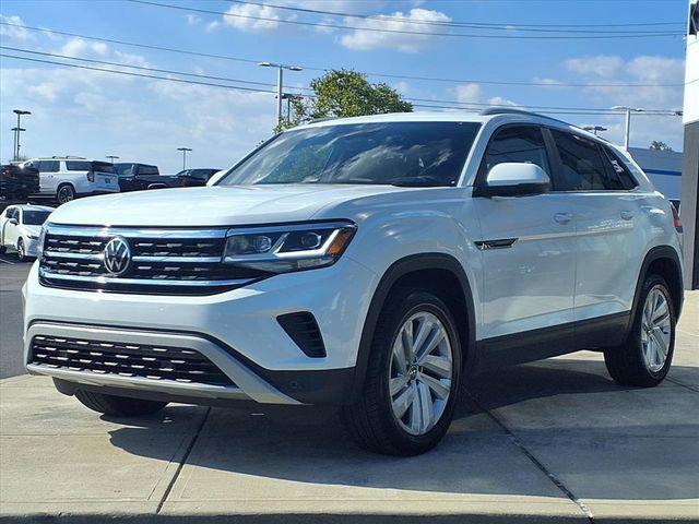 used 2022 Volkswagen Atlas Cross Sport car, priced at $16,500