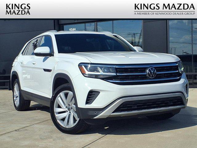 used 2022 Volkswagen Atlas Cross Sport car, priced at $18,000