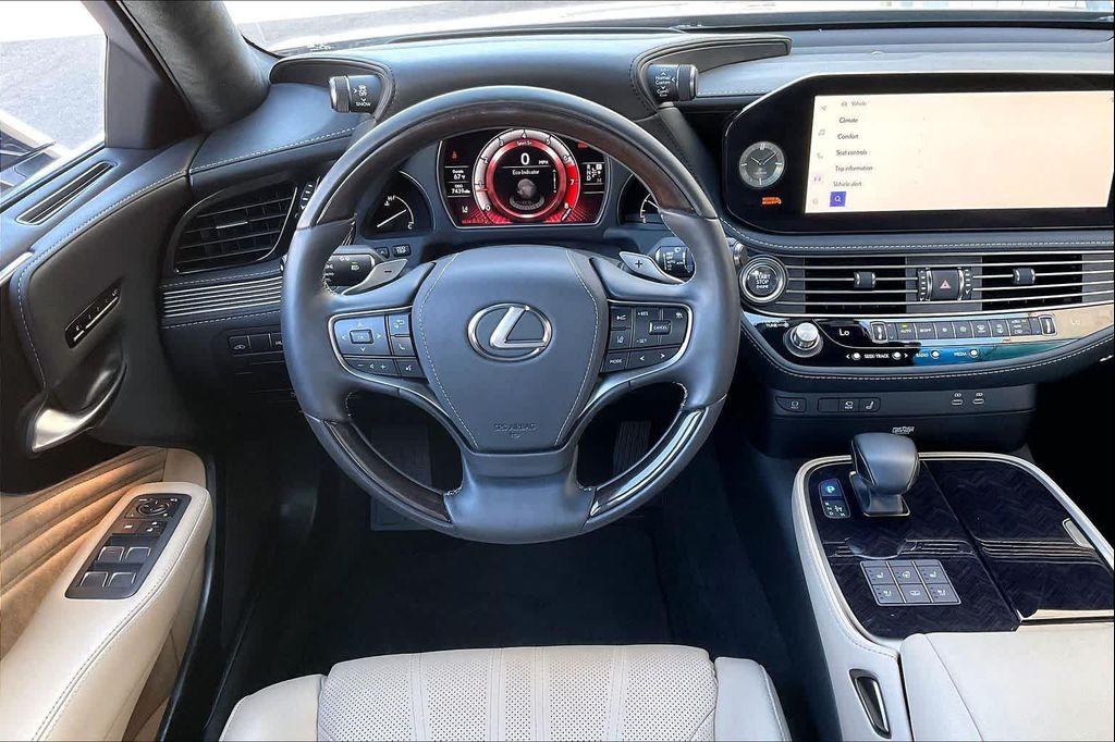 used 2023 Lexus LS 500 car, priced at $76,000