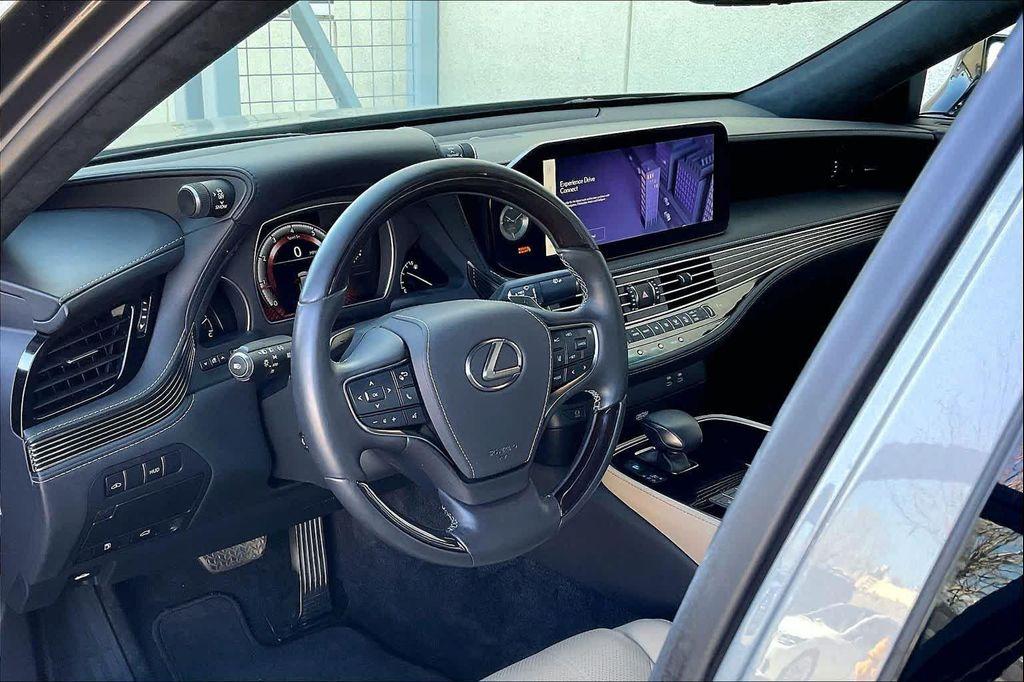 used 2023 Lexus LS 500 car, priced at $76,000