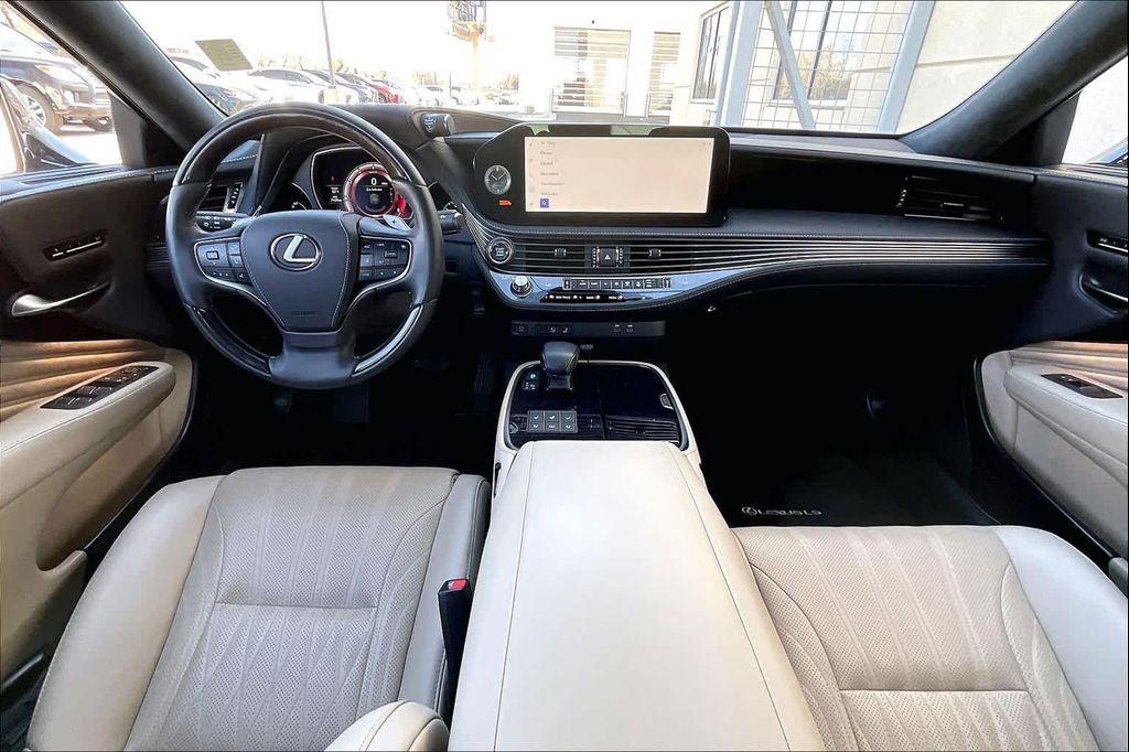 used 2023 Lexus LS 500 car, priced at $76,000