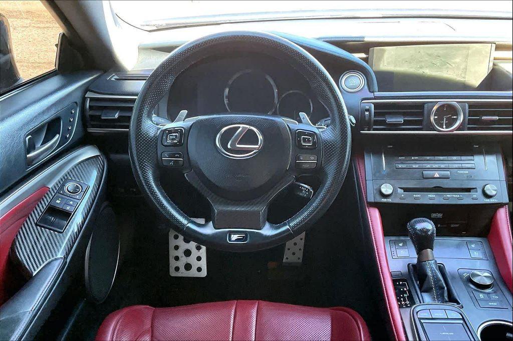 used 2015 Lexus RC F car, priced at $37,000