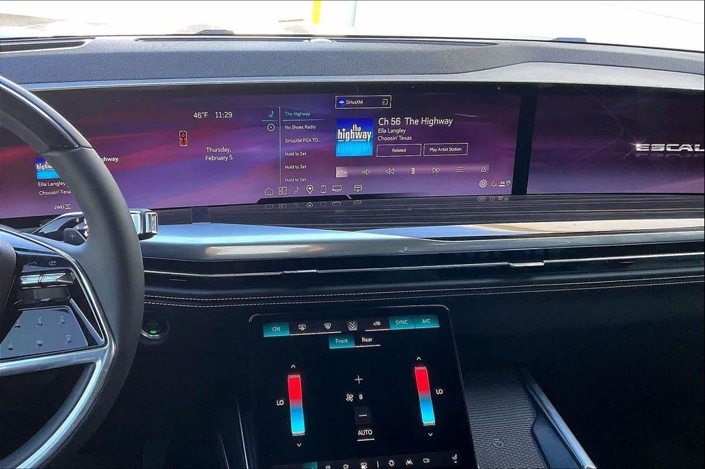 used 2025 Cadillac Escalade ESV car, priced at $105,000