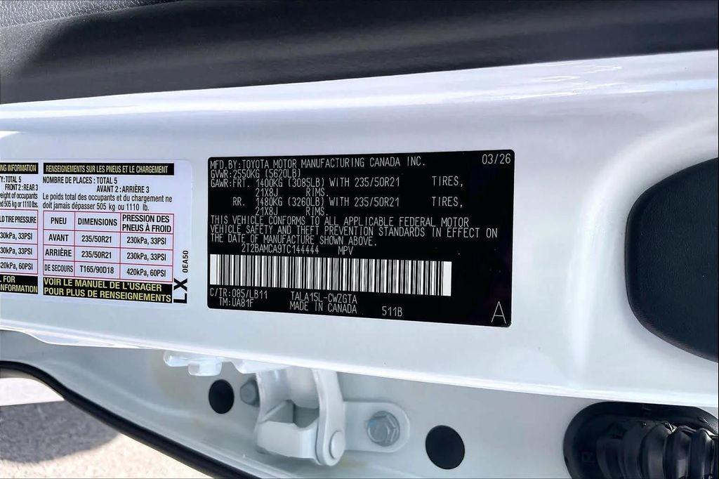 new 2026 Lexus RX 350 car, priced at $64,598