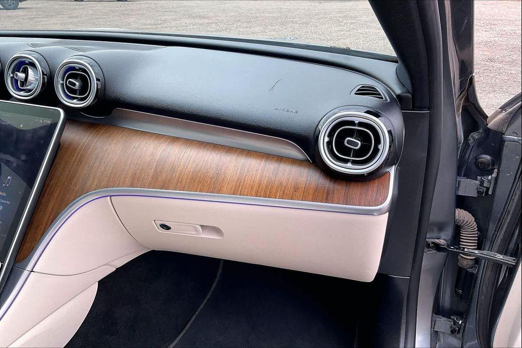 used 2022 Mercedes-Benz C-Class car, priced at $30,000
