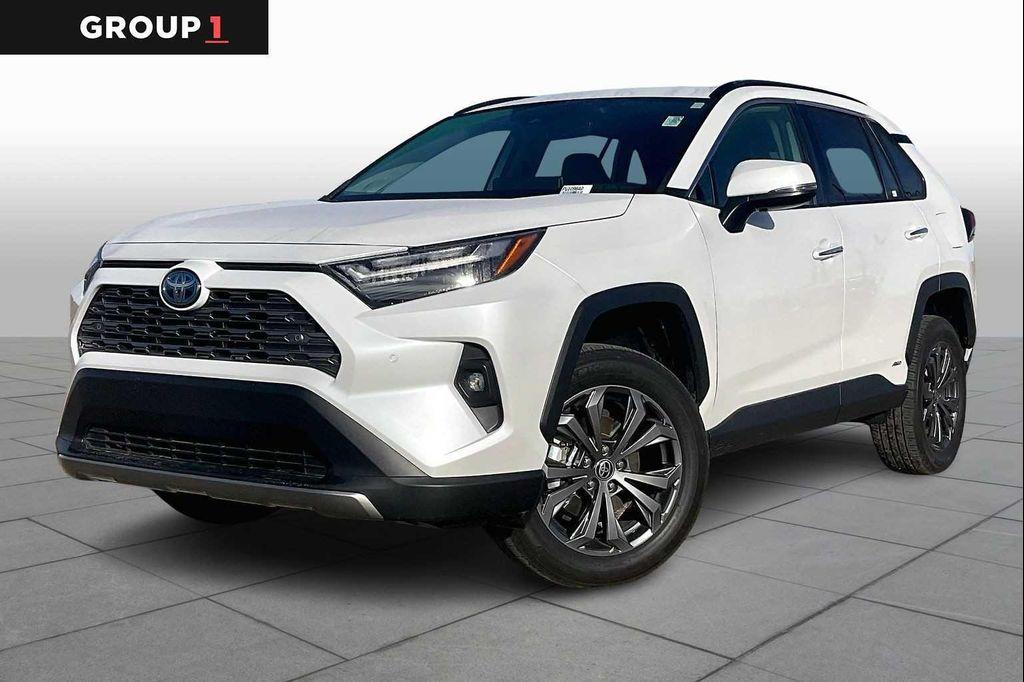 used 2023 Toyota RAV4 Hybrid car, priced at $40,000