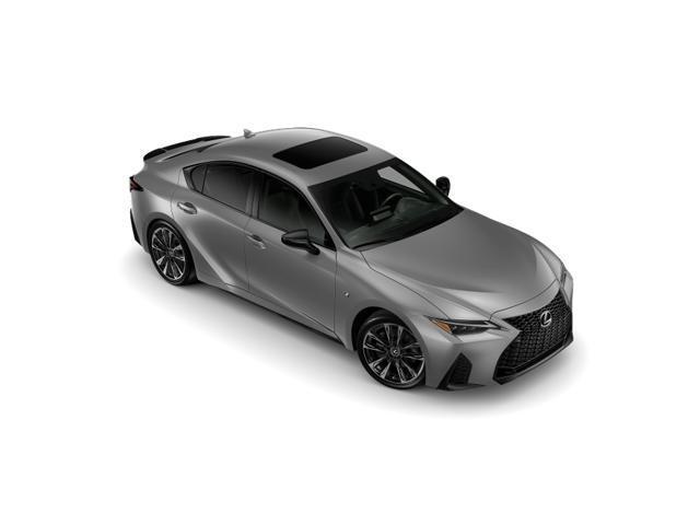 new 2025 Lexus IS 350 car, priced at $55,333