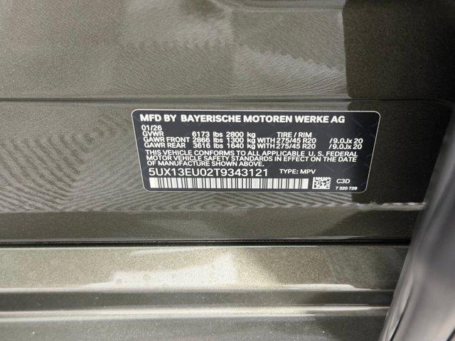 new 2026 BMW X5 car, priced at $77,800