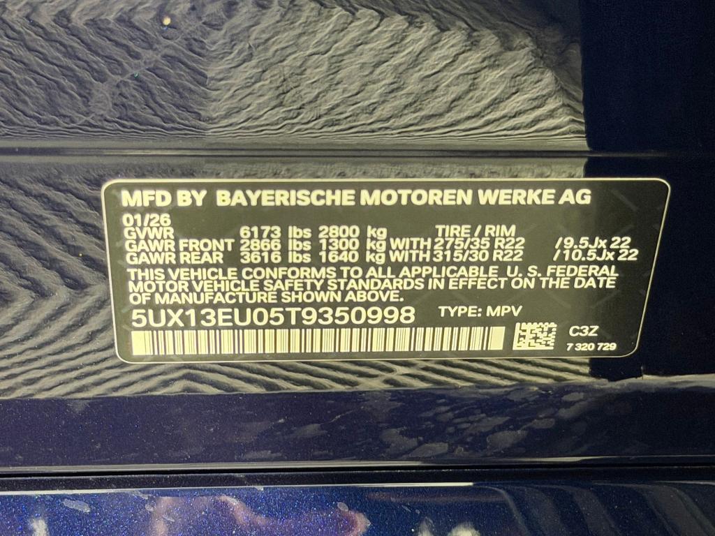 new 2026 BMW X5 car, priced at $81,650