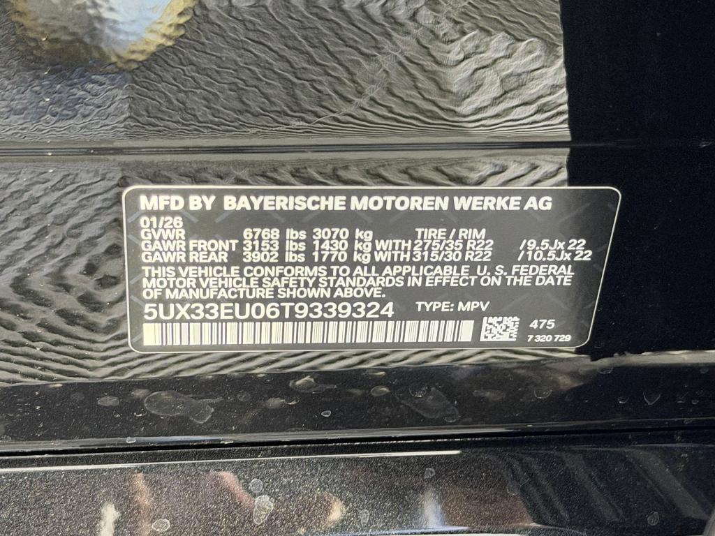 new 2026 BMW X5 car, priced at $111,625