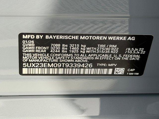 new 2026 BMW X7 car, priced at $100,750