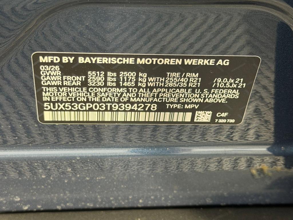 new 2026 BMW X3 car, priced at $60,250