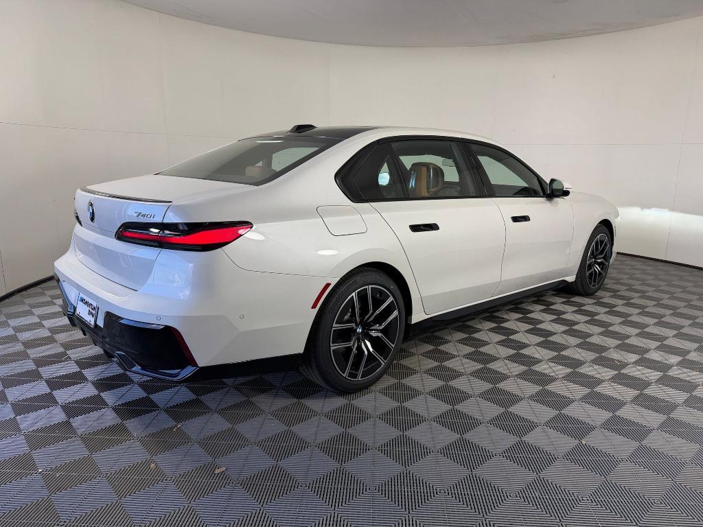 new 2026 BMW 740 car, priced at $108,425