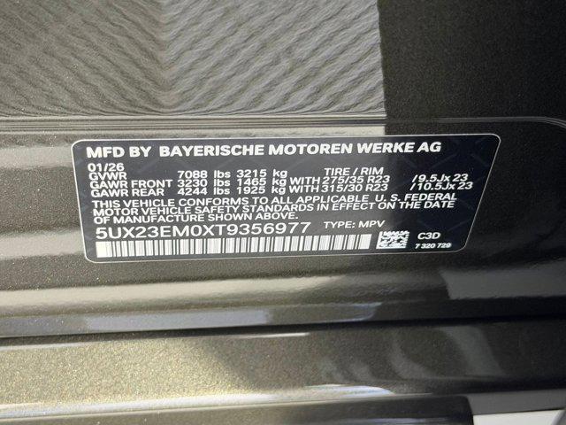 new 2026 BMW X7 car, priced at $106,765