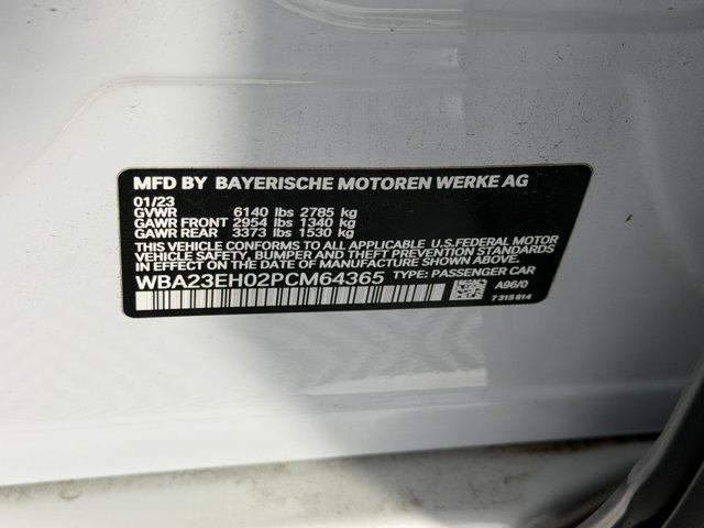 used 2023 BMW 740 car, priced at $52,224