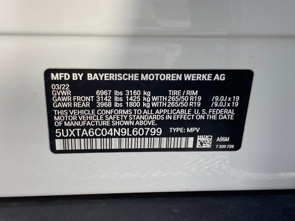 used 2022 BMW X5 PHEV car, priced at $39,798