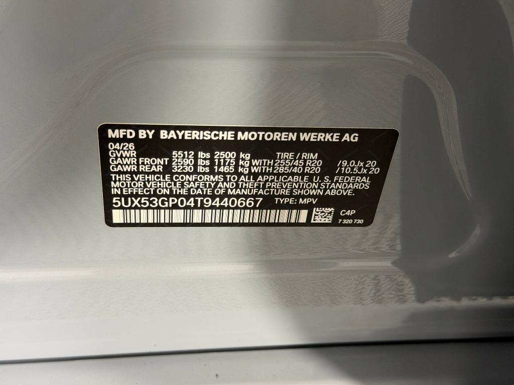 new 2026 BMW X3 car, priced at $61,650