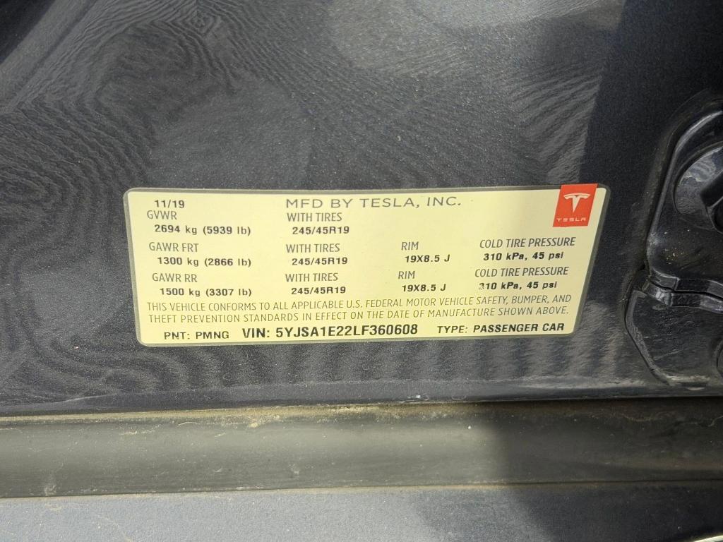 used 2020 Tesla Model S car, priced at $28,999