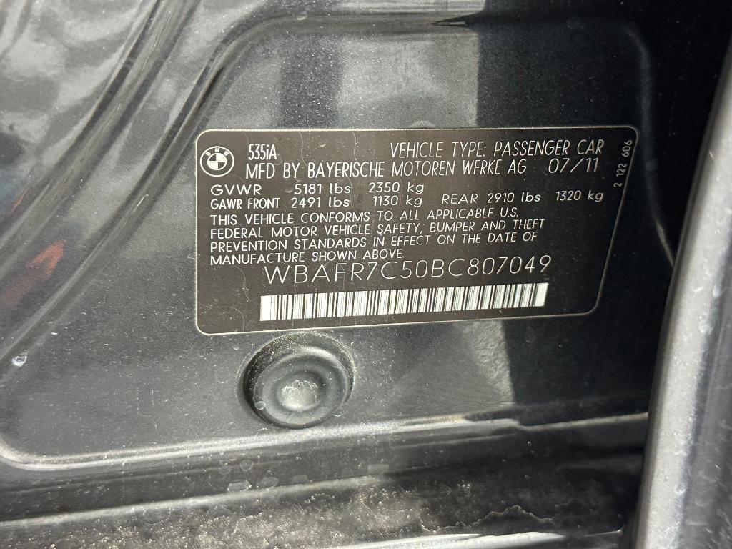 used 2011 BMW 535 car, priced at $5,997