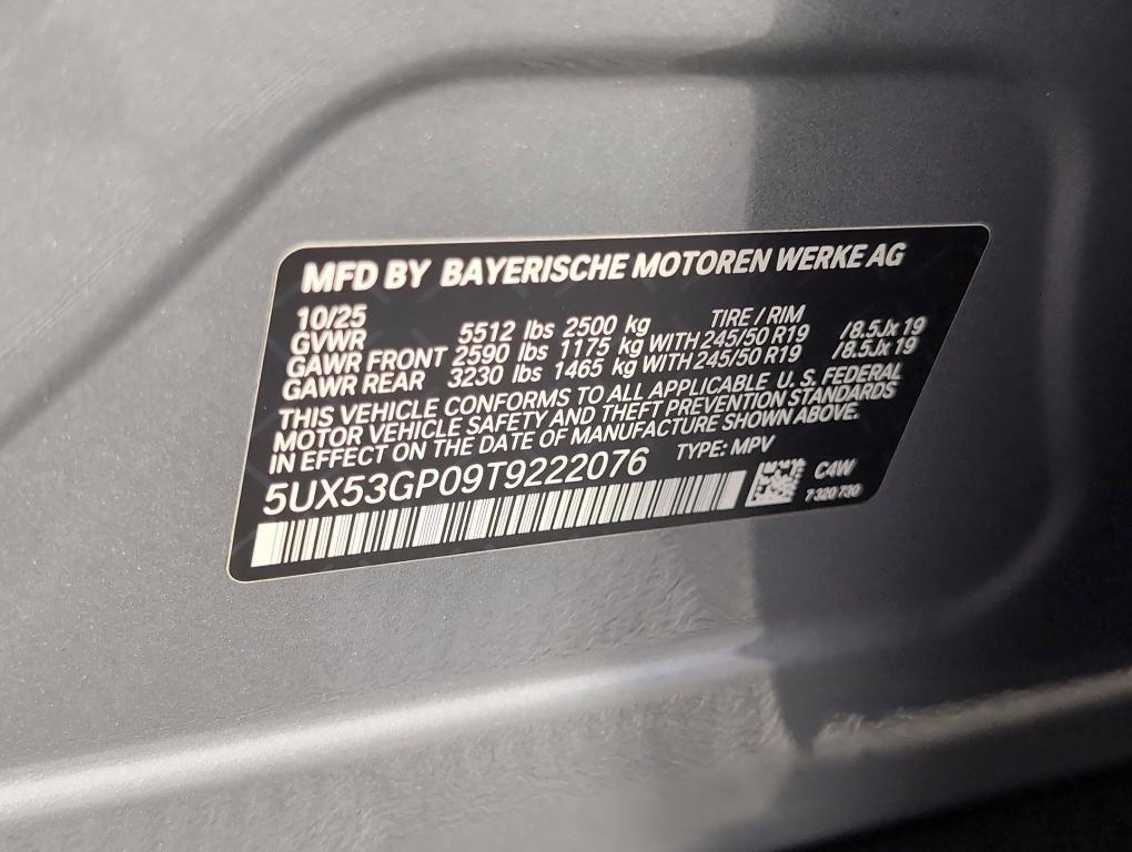 new 2026 BMW X3 car, priced at $54,525