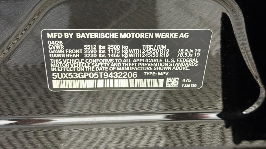 new 2026 BMW X3 car, priced at $53,525