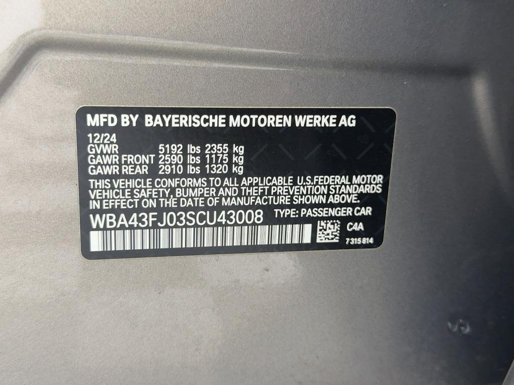 used 2025 BMW 530 car, priced at $45,997