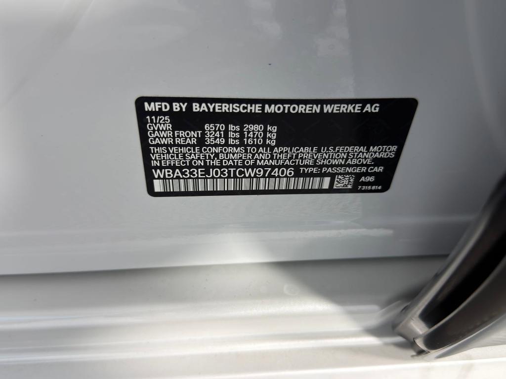 new 2026 BMW 760 car, priced at $132,200