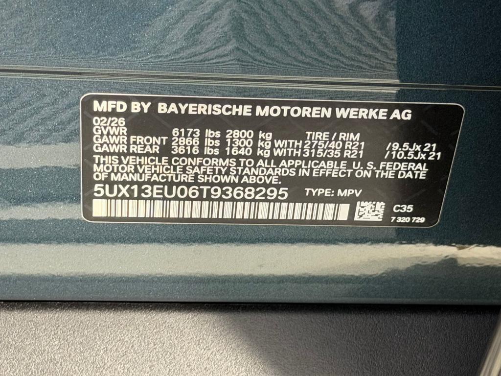 new 2026 BMW X5 car, priced at $79,425