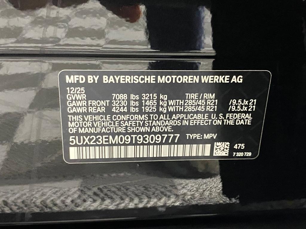 new 2026 BMW X7 car, priced at $92,645
