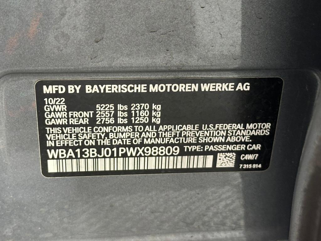 used 2023 BMW 530 car, priced at $36,999