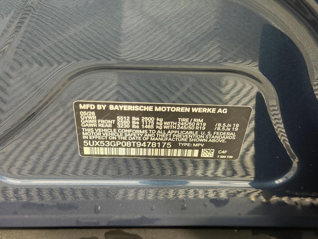 new 2026 BMW X3 car, priced at $55,825