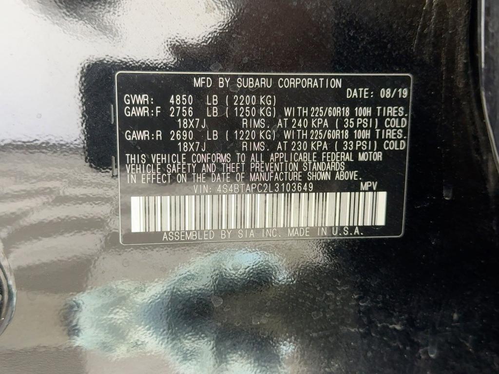 used 2020 Subaru Outback car, priced at $19,999