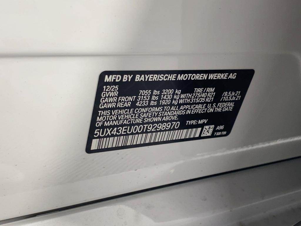 new 2026 BMW X5 PHEV car, priced at $85,825