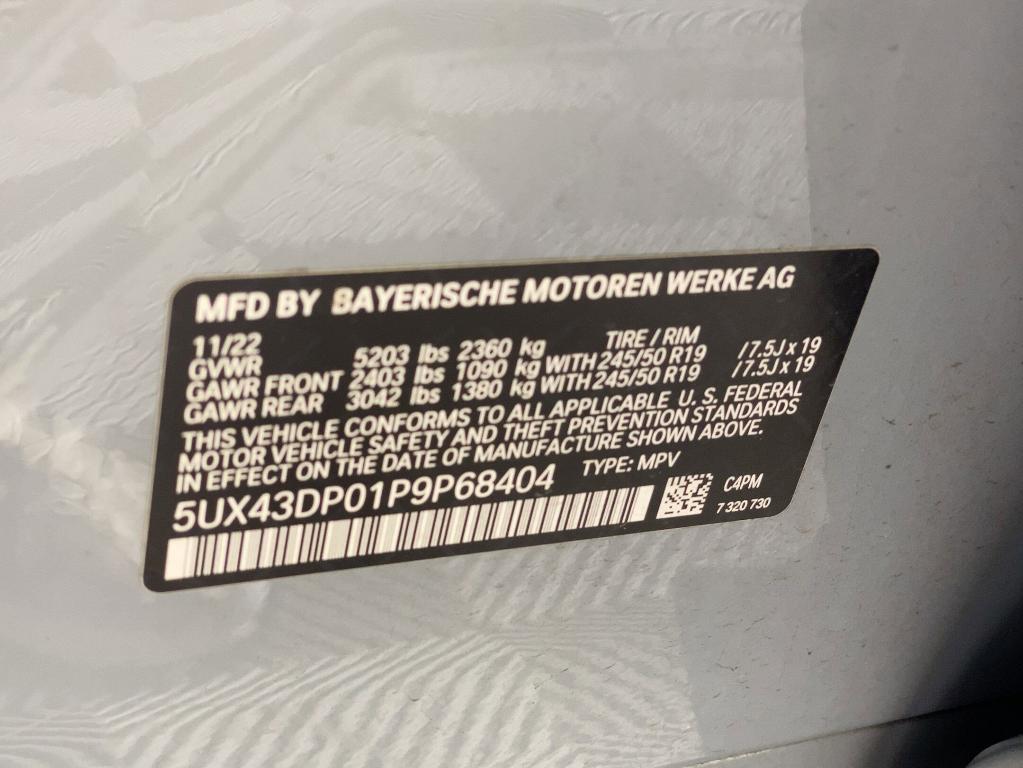 used 2023 BMW X3 car, priced at $33,998