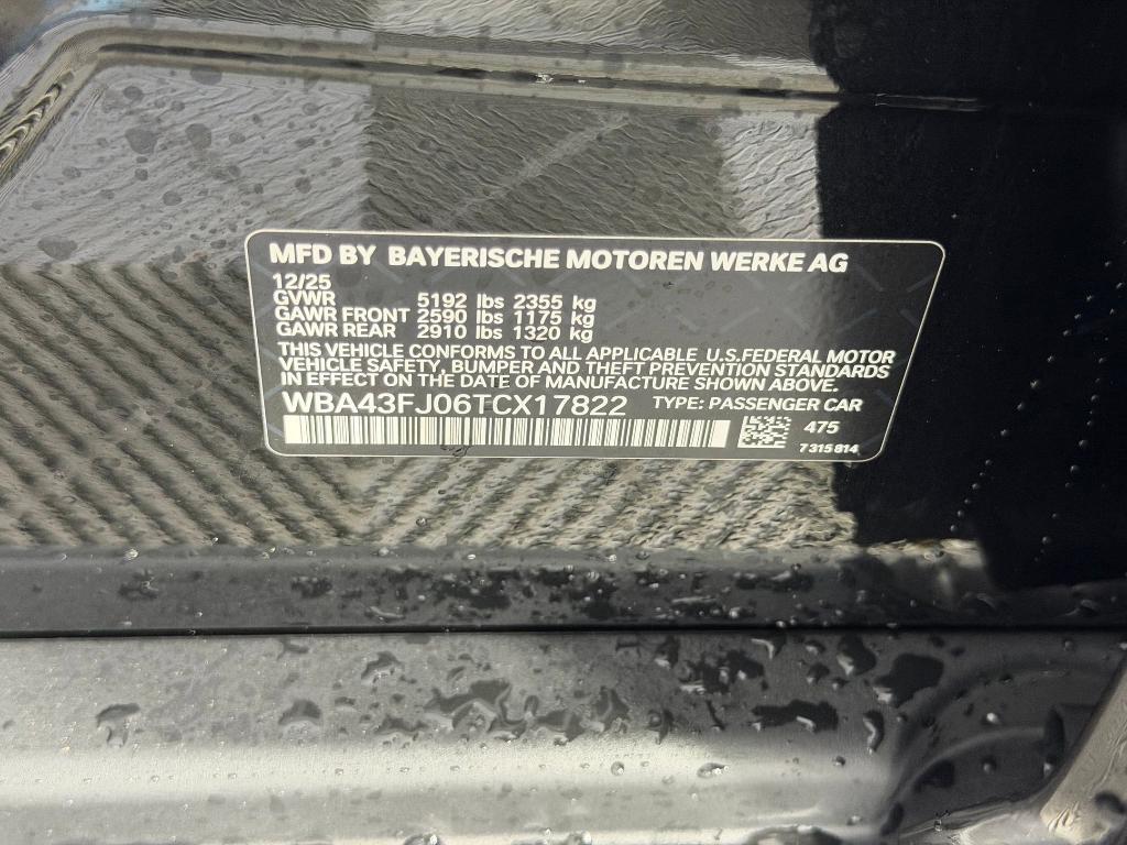 new 2026 BMW 530 car, priced at $68,775