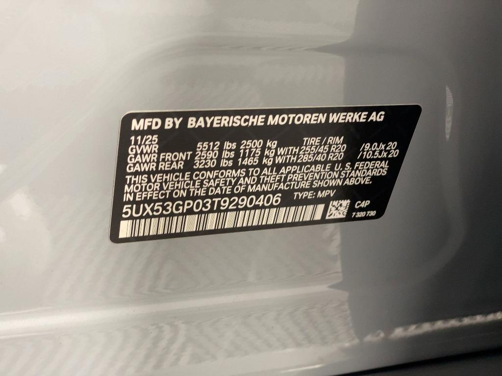 new 2026 BMW X3 car, priced at $58,475