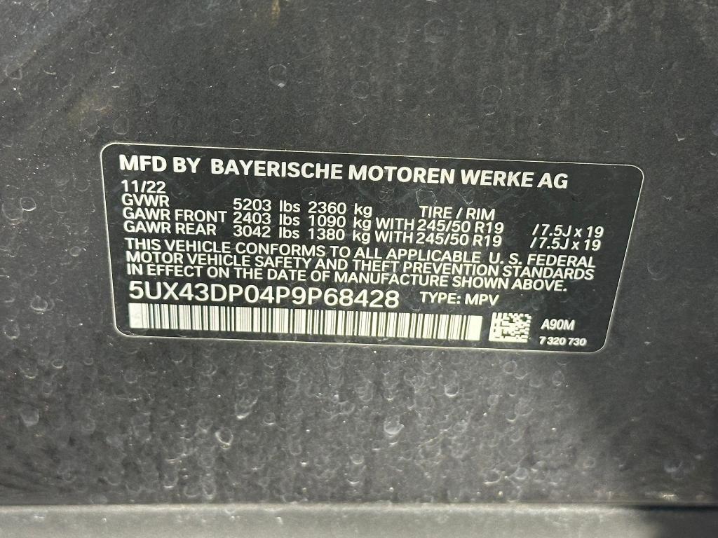 used 2023 BMW X3 car, priced at $32,997