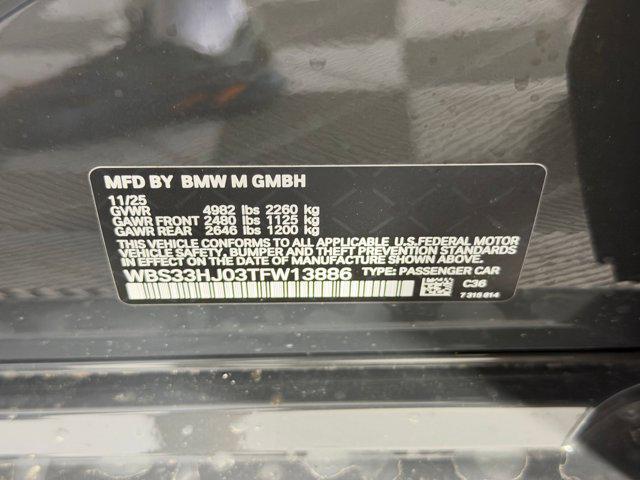 new 2026 BMW M3 car, priced at $97,100