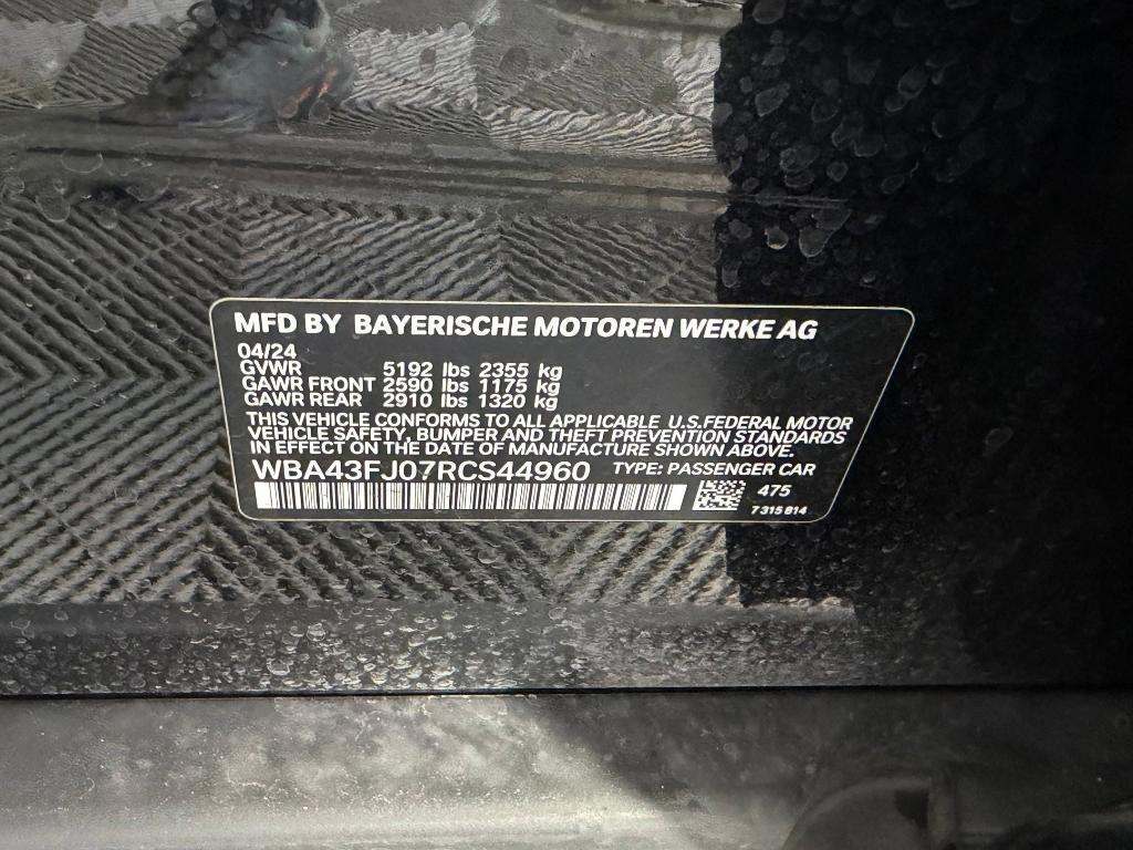 used 2024 BMW 530 car, priced at $43,999