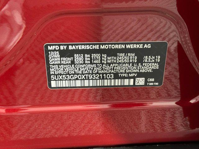 new 2026 BMW X3 car, priced at $54,475