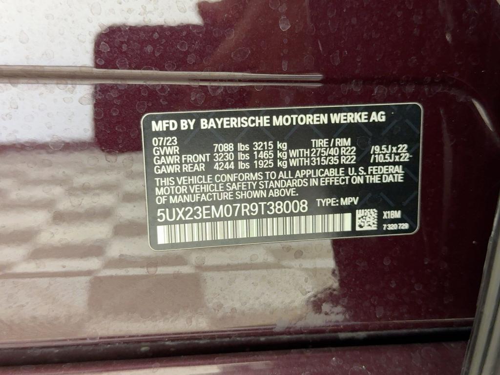 used 2024 BMW X7 car, priced at $69,999