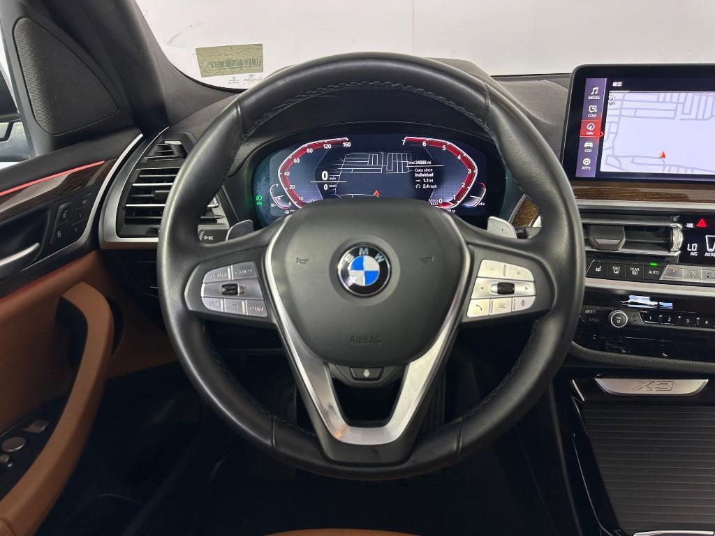 used 2023 BMW X3 car, priced at $34,697