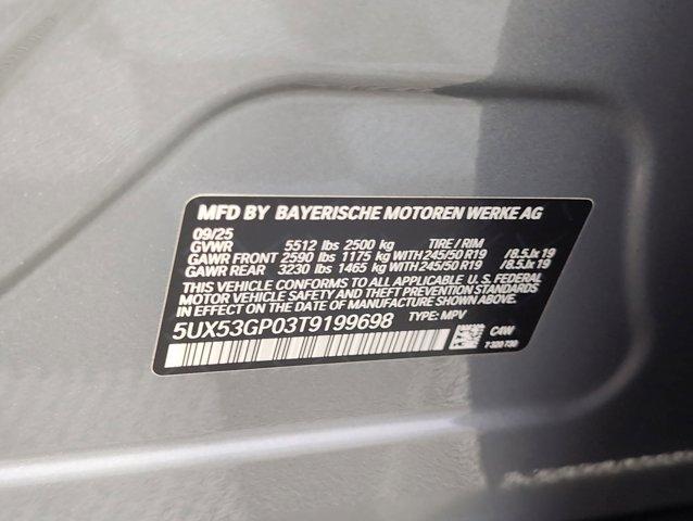 used 2026 BMW X3 car, priced at $53,000