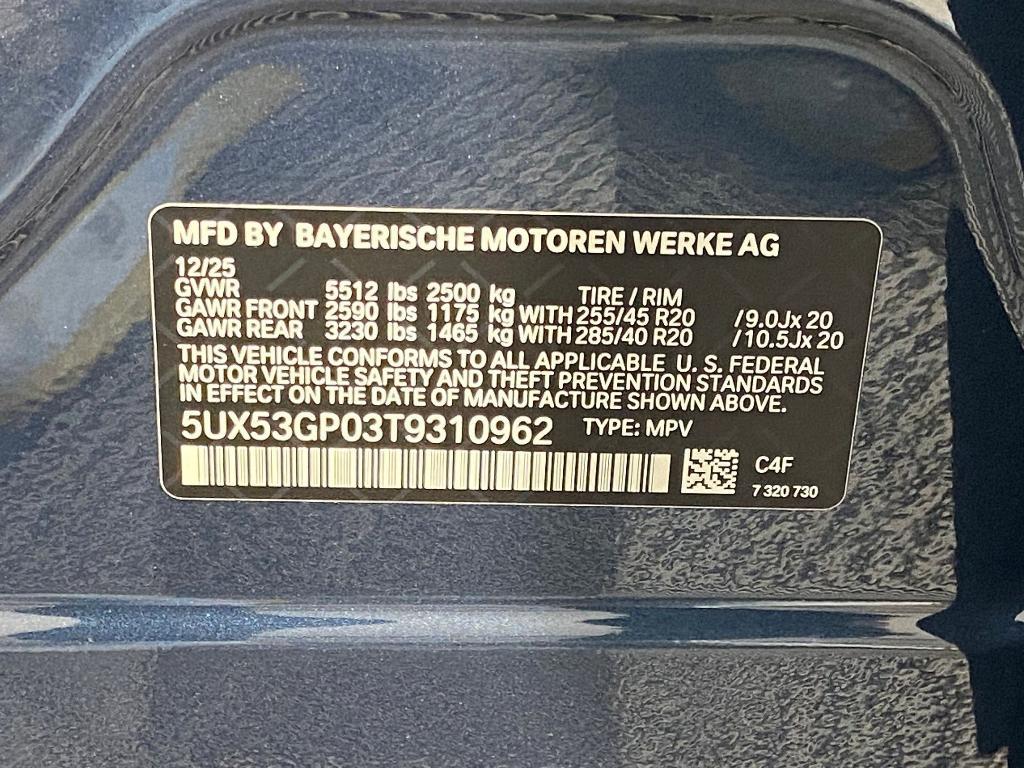 new 2026 BMW X3 car, priced at $57,800