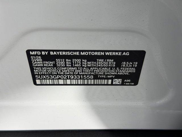 used 2026 BMW X3 car, priced at $53,525