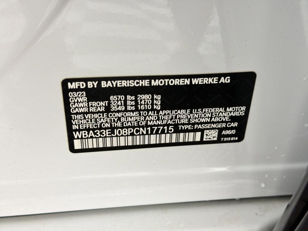 used 2023 BMW 760 car, priced at $74,224