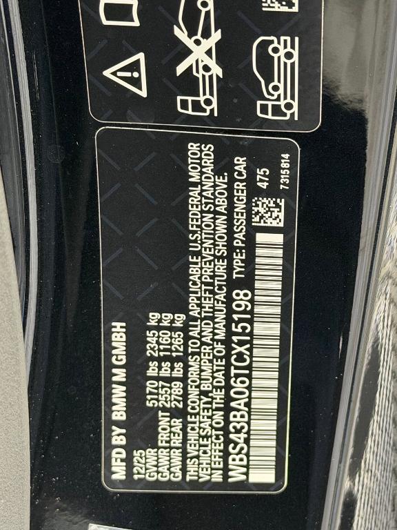 new 2026 BMW M4 car, priced at $106,580