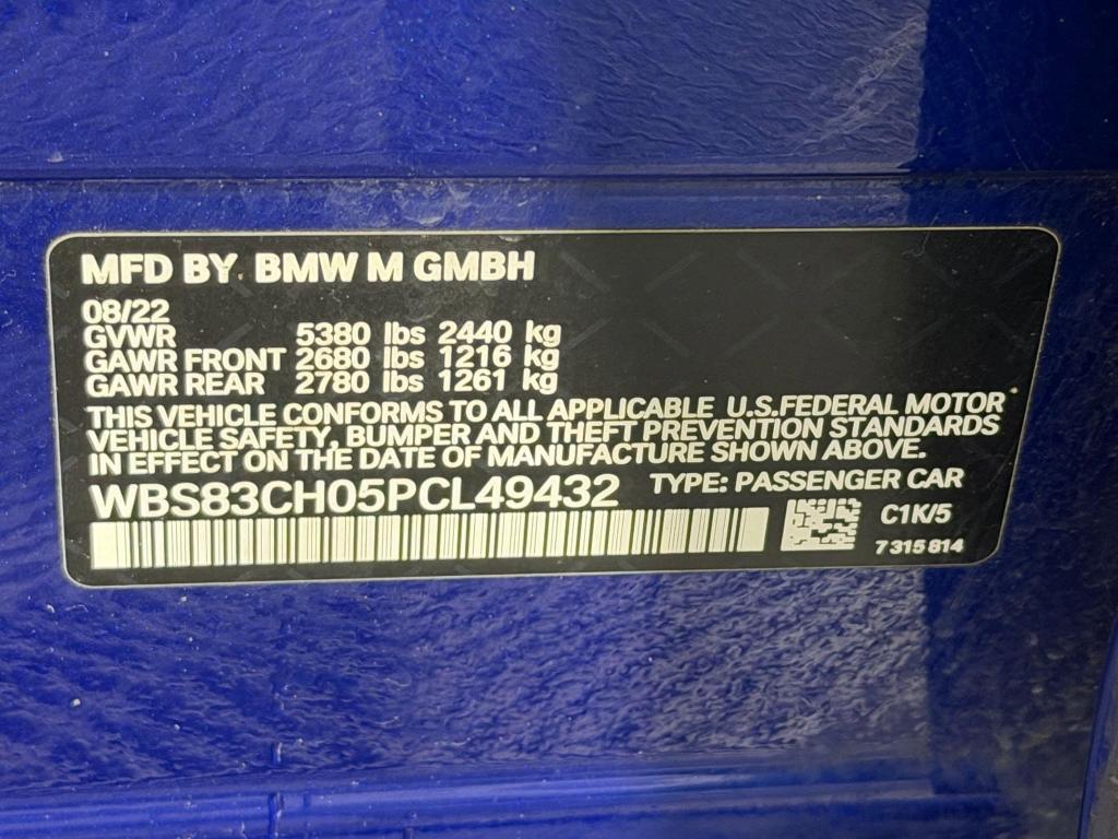 used 2023 BMW M5 car, priced at $74,498